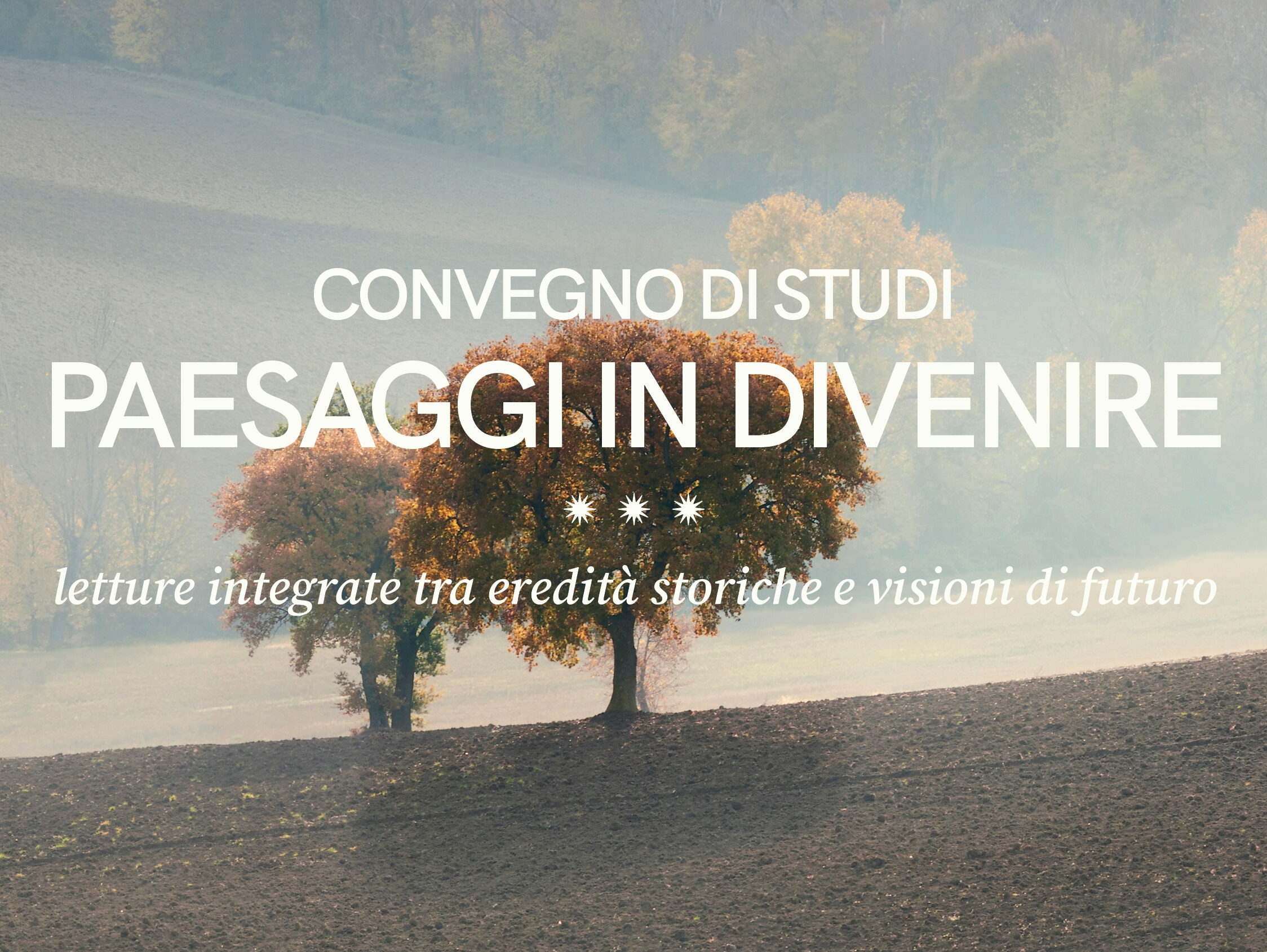 Paesaggi in divenire