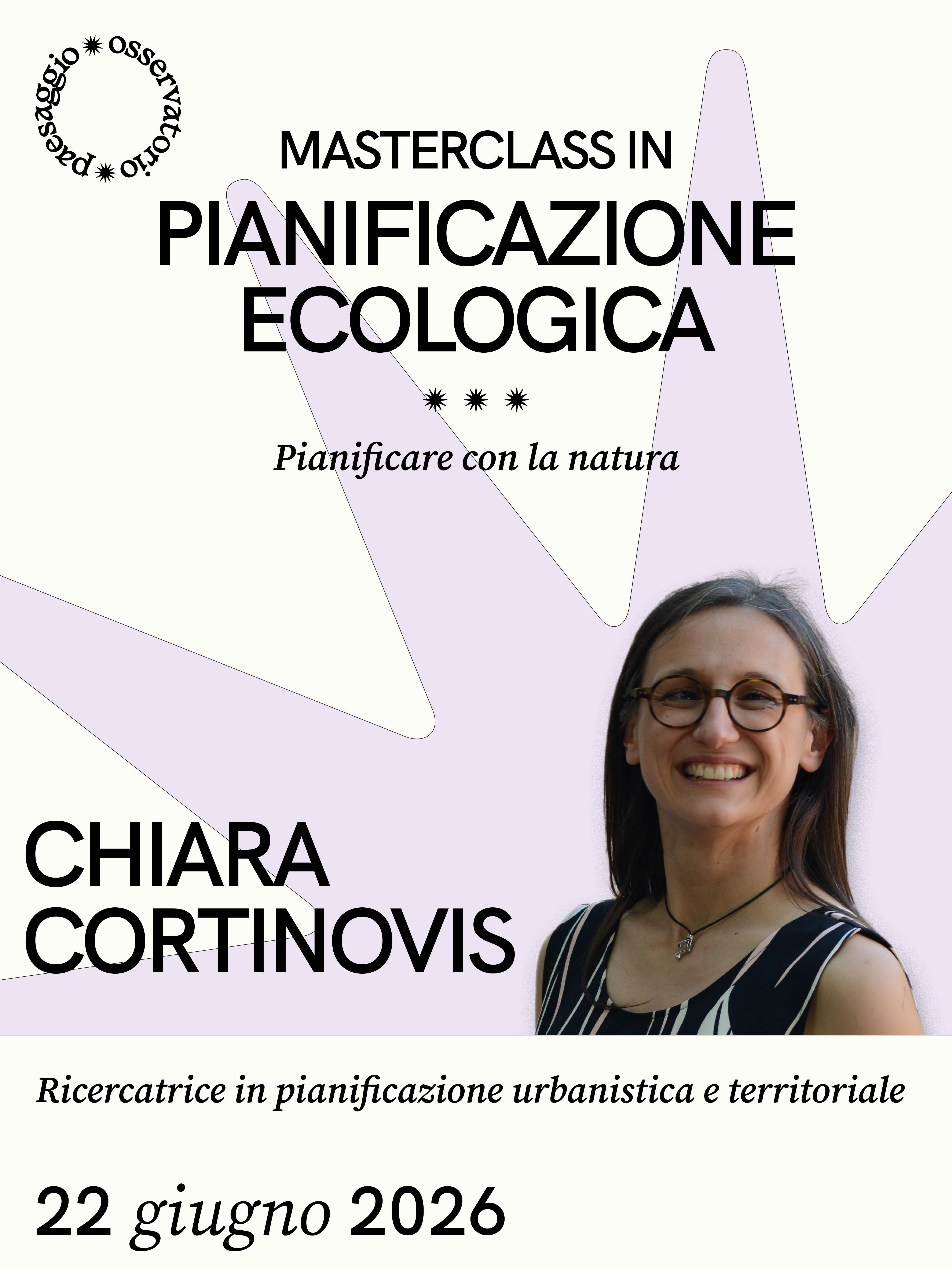 Masterclass in Pianificazione Ecologica
